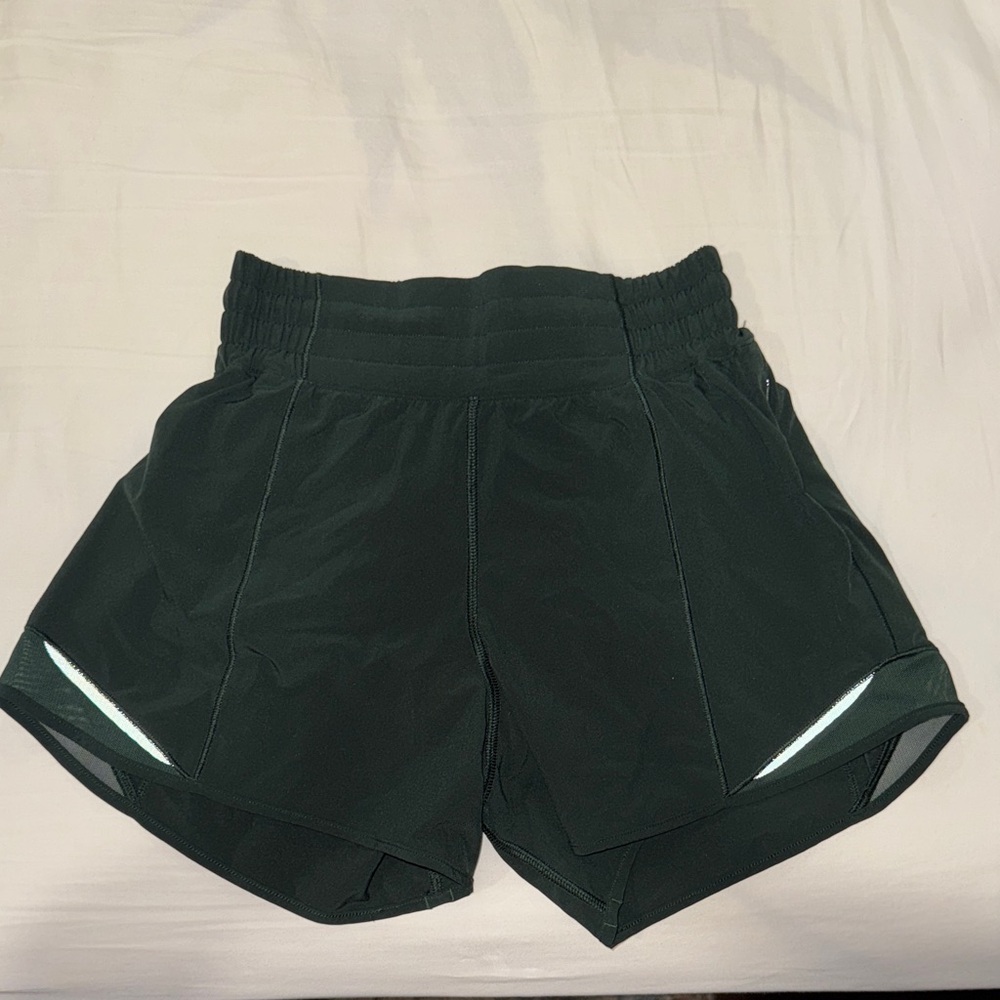 lululemon athletica Dark Green Athletic Shorts